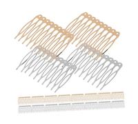 Veemoon 20pezzi Pettine Laterale in Metallo da Pettine per Velo da Sposa Fermaglio per Forcine Francese Intrecciato per Donne Ragazze Spose