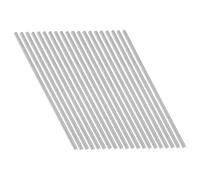 Veemoon 20pezzi Spilli in Acciaio Inossidabile per Uncinetto Pz Perni Bloccaggio per Bloccaggio da Lavoro Maglia Accessori per Uncinetto