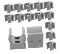 Veemoon 24 Pezzi Clip Fissaggio per Sedile U Shape per Commode Chair Accessorio per per Anziani e Persone con Disabilità Design e Robusto Facile Installazione