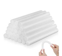 Veemoon 25 Pezzi Bastoncini in Schiuma Bianca per Copridivano, Accessori Antiscivolo per Fodera Mobili, Supporti Flessibili per Riempimento Giunture Divano, per Protezione Spazi tra