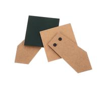 Veemoon 2pezzi Cavalletto in Cartone Retro Autoadesivo in Stile Retro per Cornici Esposizione Foto da Tavolo Montaggio Parete Forniture Marrone