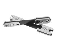 Veemoon 2pezzi Chiave a Doppia Bussola Regolabile con Testa Rotante 8 in 1, Multiutensile Autoserrante per Riparazioni Auto, Bici e Uso Domestico, Strumento Multifunzione Manuale