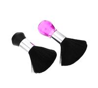 Veemoon 2pezzi Parrucchiere Strumenti Per Pulizia Dei Capelli Spezzati Spazzola Per Capelli Da Barbiere Impugnatura Comoda e Testina in Alta Densità Per Pulire Efficacemente i Residui Di d