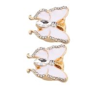 Veemoon 2pezzi Per Camicia Accessori Per Matrimonio e Speciali Cufflinks Brillanti