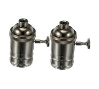 Veemoon 2pezzi Portalampada Portalampada Da Soffitto Pressofuso Vintage Per Lampada Sospensione