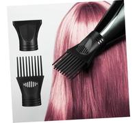 Veemoon 2pezzi Pz Ugelli Asciugacapelli in Plastica Resistente Alte Temperature Accessori Per Pettine e Diffusore Per Tutti Tipi Di Capelli Attachment Professionale Per Styling Capelli