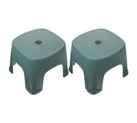 Veemoon 2pezzi Rialzo Per Wc Plastica Sgabello Antiscivolo Per Bagno e Cambio Scarpe Pratico e Leggero