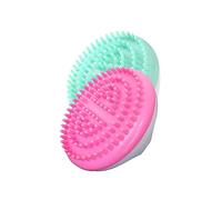Veemoon 2pezzi Spazzola Corpo Manuale Anticellulite Per Massaggio Completo Design Compatto Con Impugnatura Ergonomica Strumento Snellente e Levigante Per Donna Verde e Rosa