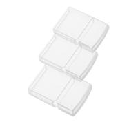 Veemoon 3 pezzi Custodia Protettiva Trasparente per Fiammifero Cover in Plastica Alta Trasparenza Compatibile con Zippo Antigraffio e Resistente Agli Urti per Uso Esterno e Campeggio