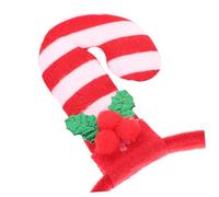 Veemoon 3 pezzi Fasce Natalizie Candy Cane Accessori Xmas Cerchietti Decorativi per Vacanze Design Festivo Sicuro e Resistente per Party e Raduni