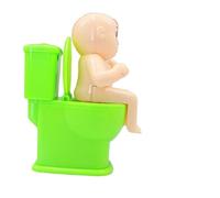 Veemoon 3 Pezzi Giocattoli Scherzo Toilette a Getto d'Acqua in Plastica per Simulazione Realistica e Divertente la Vita Quotidiana e Pesce D'aprile Colore Casuale