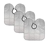 Veemoon 3 Pezzi Scialle Impermeabile Per Capelli Grembiule Capo Di Morire Per Capelli Strumenti Per Parrucchieri Barbiere Black Eva