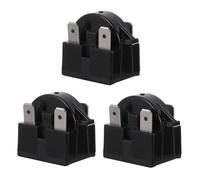 Veemoon 3 Pz Avviamento Inserto Relè Di Avviamento Per Il Congelatore Compressore Relè Ptc Avviamento Relè Di Avviamento Relè Di Avviamento Per Dispositivo Di Raffreddamento