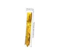Veemoon 30 pezzi Coccarde Autotiranti per Regali Matrimonio Decorativi Forma Oro e Specchiato Facili Applicare per Confezioni Eleganti