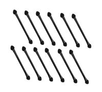 Veemoon 30pezzi Pennelli per Ombretto Doppia Estremità in Spugna Applicatori per Ombretto Trucco per Occhi Eyeliner Glitter Strumenti Cosmetici per Trucco