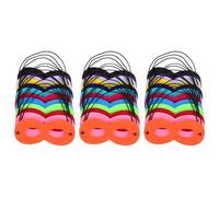 Veemoon 36 Maschere per Occhi da Supereroe, Maschere di Compleanno e Carnevale Cinghie Elastiche Regolabili, Costume Cosplay Colorato per Feste e Giochi di Ruolo Stile Stile Casuale