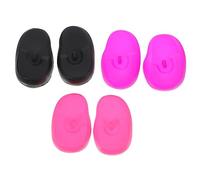 Veemoon 3paia Protezione Auricolare in Silicone Alimentare Per Salone Copri Orecchie Antipigmentazione Per Tintura Chioma e Trattamenti Protezione Per Orecchie Da Parrucchiere