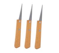Veemoon 3pezzi Utensili per Modellare Argilla con Manico Legno Strumenti di Rifinitura e Scultura per Ceramica e Creazioni Artistiche per Studi e Artisti Individuali
