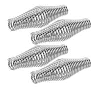 Veemoon 4 Maniglie per fornelli con Molla in Acciaio - Impugnatura di Ricambio per fornelli Resistente per Barbecue, affumicatore, griglia, Barbecue, armadietto, caminetti, Cortile, riunioni di