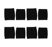 Veemoon 4 Paia Copriscarpe da Danza Neri Elasticizzati per Uomo e Donna, Calzini da Ballo sopra Scarpe per Pavimenti Lisci, Traspiranti e Resistenti agli Odori per Esercizi e