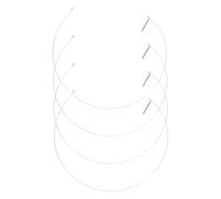 Veemoon 4 Pezzi Anello per Porta Lavatrice con Acciaio Inossidabile Assemblaggio Clip per Sigillatura Previene Perdite e Rumore Facile da Installare e Rimuovere