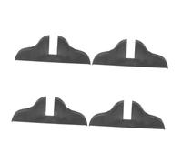 Veemoon 4 Pezzi Base per Divisorio Interno Spesso in PVC Resistente Supporto Stabile per Separè Ambienti Casa e Ufficio Stand per Pannelli Divisori Interni Design Levigato e Durevole