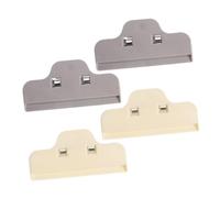 Veemoon 4 Pezzi Clip per Bordo con Pittura a Diamante Snack Clip Strumento a Punto Incrociato Clip per Sacchetti per Il Cibo Forniture per Ricami Clip per Disegni di Diamanti Plastica