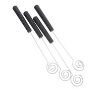 Veemoon 4 Pezzi Forchetta Acciaio Inox per Immersione Cioccolato Spirale Riutilizzabile Utensile Dipping Candy Fondue Dessert Cake Decorating per Feste e Cucina