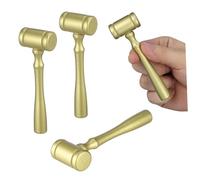 Veemoon 4 pezzi Martelletto Giudice per Costumi e Ruolo per Accessorio per e Compleanni Facile Trasportare e Conservare