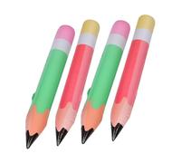 Veemoon 4 Pezzi Palloncini Gonfiabili Forma per Decorazioni Scolastiche per Feste Compleanno e Realizzati PVC Vivaci Verdi