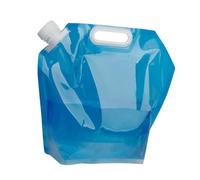 Veemoon 4 Pezzi Serbatoio Acqua Pieghevole da 5l in PE Blu, Salvaspazio e Facile da Trasportare, per Escursioni e Picnic All'aperto