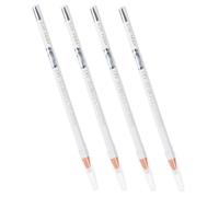 Veemoon 4 Pezzi Sopracciglia e Resistente Applicazione Facile e Precisa Strumento Make Up per Donne Bianco per Occhi e Sopracciglia per Look Naturali