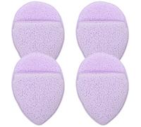 Veemoon 4 Pezzi Struccanti Morbida per Esfoliazione e Rimozione per Viaggi e