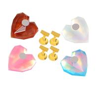 Veemoon 4 Pezzi Supporto per Pratica Unghie con Design Artistico Manichino per Manicure Portatile e Stabile per Salone Casa e Viaggio