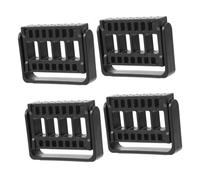 Veemoon 4 Pezzi Supporto Per Testa Di Levigatura Vassoio Portaoggetti Per Strumenti Per Manicure E Unghie Supporto Per Punte Da Trapano Organizer Per Manicure Custodie Per Punte Da