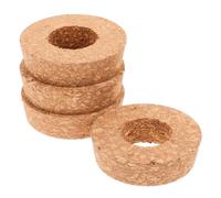 Veemoon 4 Pezzi Tappi in Legno per Vasi in Vetro Idroponici Coperchi per Fioriere Micro Paesaggi Tappi in Legno Naturale per Vasi Trasparenti per Ufficio e Decorazioni Minimaliste