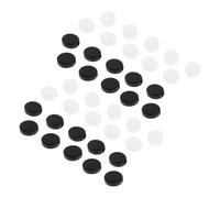 Veemoon 40 pezzi Fermagli Antiscivolo per Occhiali Forma Copertura Morbida per Astine Leggeri e Comodi per Tutte Età Protezione Invisibile per Occhiali