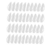 Veemoon 40 Pezzi Silicone Lash Eye Pads Reusable Soft Silicone Lash Extension Stickers For Precise Eyelash Perming And Lift Ergonomic Design