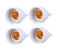 Veemoon 4pezzi Convertitore Portalampada Da Base Lampadina Convertitore Per Lampadine Adattatore Per Portalampada