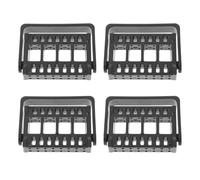 Veemoon 4pezzi Organizer da Scrivania per Unghie Vassoio Porta Punte per Trapano da Supporto Espositivo Antipolvere Custodia Portatile per Strumenti per Manicure