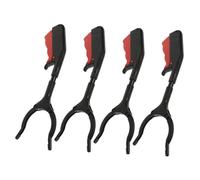 Veemoon 4pezzi Pinze per Rifiuti con Bastone lungo Strumento di Presa Antiscivolo per Raccolta Rifiuti Parchi Strade Design Intuitivo per Anziani e Tutti Resistente Intemperie Facile