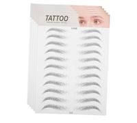 Veemoon 5 Pezzi Adesivi Sopracciglia Naturale Stickers Peel Off per e Modellatura Donne Realistico per Sopracciglia Folte e Simmetriche per e Eventi