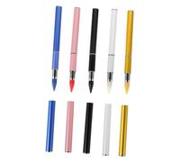 Veemoon 5 Pezzi Penne per Nail Art Doppia Punta con Cera e Pennello Strumenti per Decorazioni Unghie Dotting e Applicazione Cristalli Multiuso per Design Creativi e Manicure Te