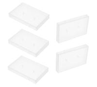Veemoon 5 Pezzi Scatola Portacassette Trasparente Organizer per Audiocassette Custodia PP Resistente Protezione per Musicale e Registrazioni Voci