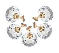 Veemoon 5 Pezzi Supporto per Unghie Base in Acrilico Trasparente Stand Espositore per Nail Art e Pratica Manicure Portatile per Training e Mostra Design Unghie Fai da Te