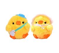 Veemoon 5 Set Peluche Pulcino Ciondolo Carino Per Borsa Adorabili Portachiavi Pulcino Bel Ciondolo Pulcino Adorabile Portachiavi Pulcino Yellow 2 Pezzi * 5