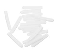 Veemoon 50 Pezzi Tappo Guaina Per Lavastoviglie Cremagliera Di Riparazione Per Lavastoviglie Riparazione Sostituzione Schede Fine Plastica Bianca