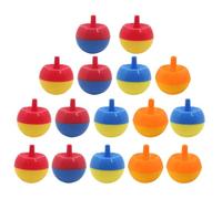 Veemoon 50 Pezzi Trottole Giocattoli Giroscopici in Plastica, Giochi da Tavolo Divertenti e Colorati, Set di Giocattoli Antistress Portatili per Sviluppo Motorio e Colore Colore Casuale