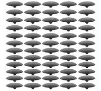 Veemoon 500 Copriviti Decorativi in Plastica Nera per Armadi e Mobili Tappi Protettivi per Viti a Croce Copertura per Viti Fissaggio Sicuro per Migliorare Soggiorno e Camera da Letto