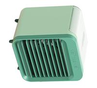 Veemoon 5000mah Ventilatore Portatile Usb Climatizzatore Da Tavolo Verde Ventilatore Leggero e Compatto Per Casa Ufficio Scuola e Attività All Aperto